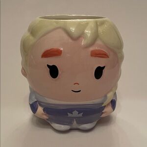 DISNEY FROZEN ELSA Zak Designs 3D Character Ceramic Mug Collectable Movie